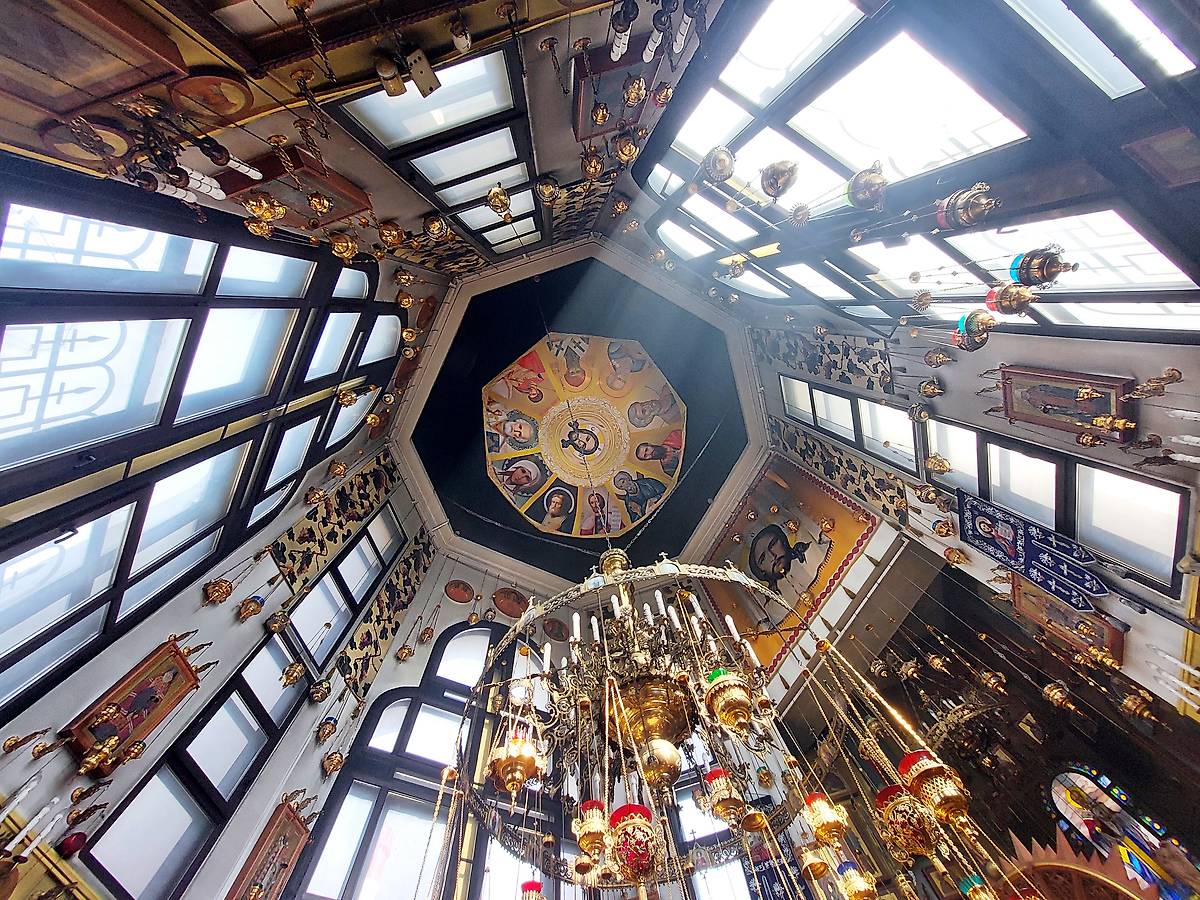 интерьер и убранство. Церковь Николая Чудотворца на станции Предпортовая, Московский район (Санкт-Петербург, г. Санкт-Петербург)