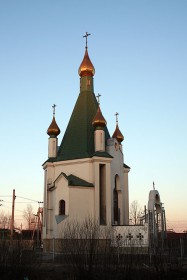 Санкт-Петербург. Церковь Николая Чудотворца на ст. Предпортовая