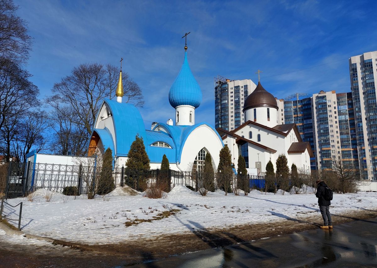 Церковь Иоанна Кронштадтского, Кировский район (Санкт-Петербург, г. Санкт-Петербург). фасады