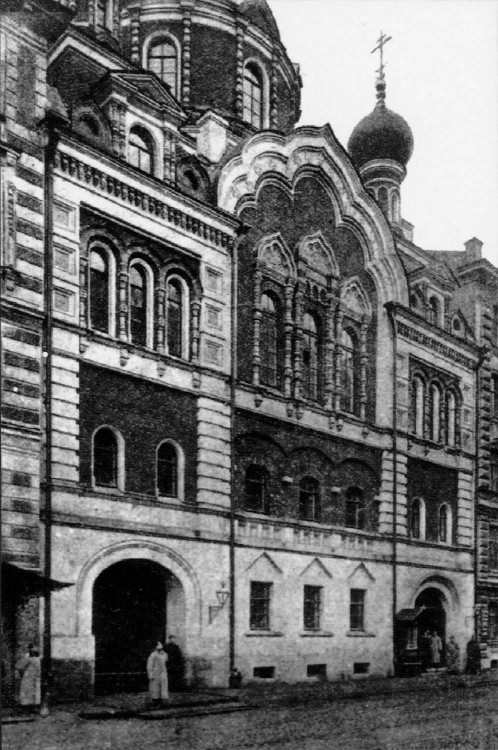 Церковь Иоанна Богослова на Леушинском подворье, Центральный район (Санкт-Петербург, г. Санкт-Петербург). архивная фотография, фото с сайта pastvu.com