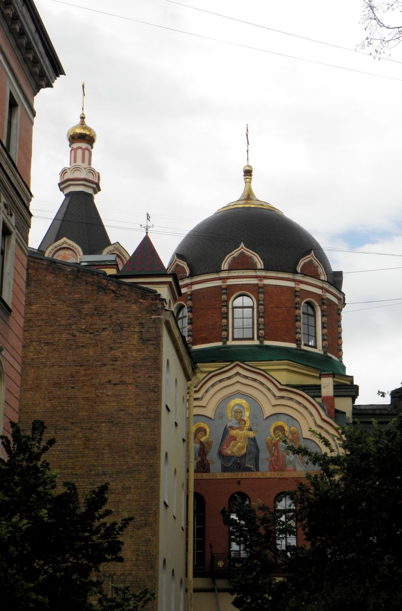 Церковь Иоанна Богослова на Леушинском подворье, Центральный район (Санкт-Петербург, г. Санкт-Петербург). архитектурные детали