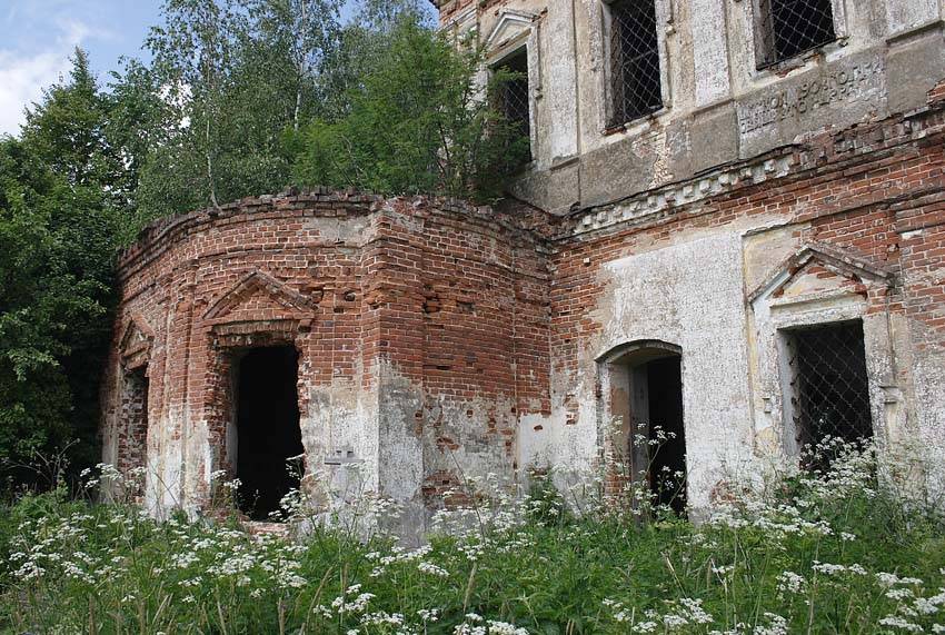 Церковь Николая Чудотворца, Тетерино (Суздальский район, Владимирская область). архитектурные детали