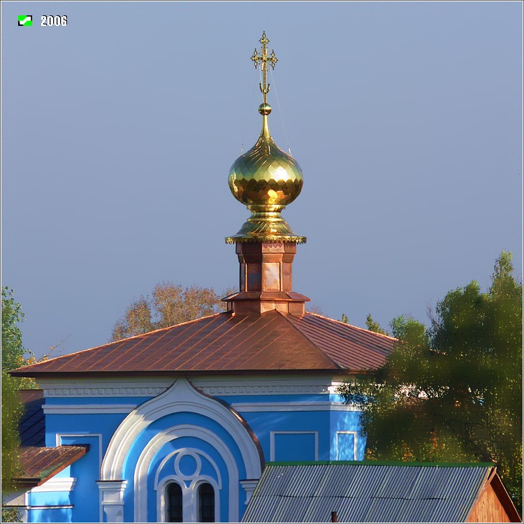 Церковь Бориса и Глеба, Ляховицы (Суздальский район, Владимирская область). архитектурные детали, Завершение основного объема