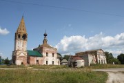 Храмовый комплекс. Церкви Николая Чудотворца и иконы Божией Матери "Всех скорбящих Радость", Вид с юго -запада<br>, Большое Борисово, Суздальский район, Владимирская область