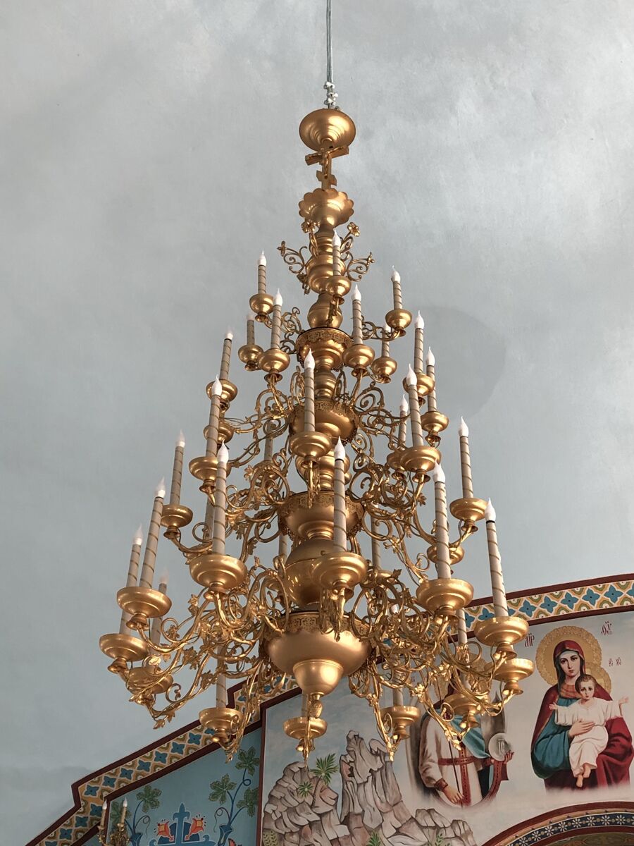 Церковь Боголюбской иконы Божией Матери, Александров (Александровский район, Владимирская область). интерьер и убранство, Паникадило