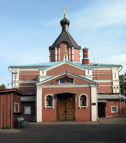 Церковь Боголюбской иконы Божией Матери в Павшине, Красногорск (Красногорский городской округ, Московская область). фасады, Вид церкви с запада