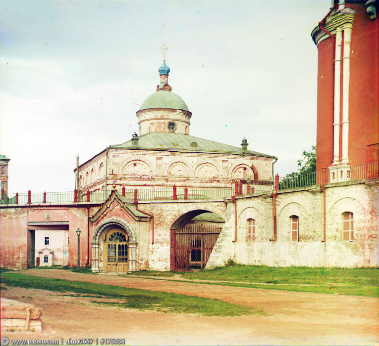 Собор Михаила Архангела, Рязань (Рязань, город, Рязанская область). архивная фотография, Фото с сайта pastvu.ru  Фото C.М Прокудина-Горского Фото 1912 г.