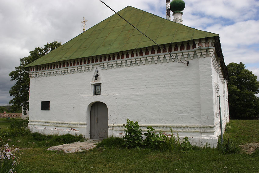 Кидекша. Борисоглебский монастырь. Церковь Стефана архидиакона. архитектурные детали