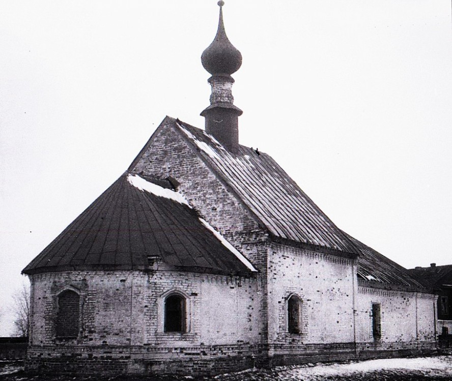 Кидекша. Борисоглебский монастырь. Церковь Стефана архидиакона. фасады, Стефана архидиакона церковь в Кидекше.