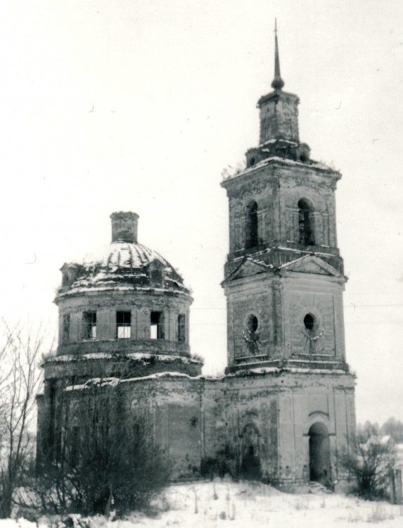 Церковь Николая Чудотворца, Ольхи (Юхновский район, Калужская область). фасады