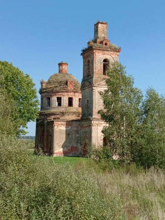 Церковь Николая Чудотворца, Ольхи (Юхновский район, Калужская область). фасады
