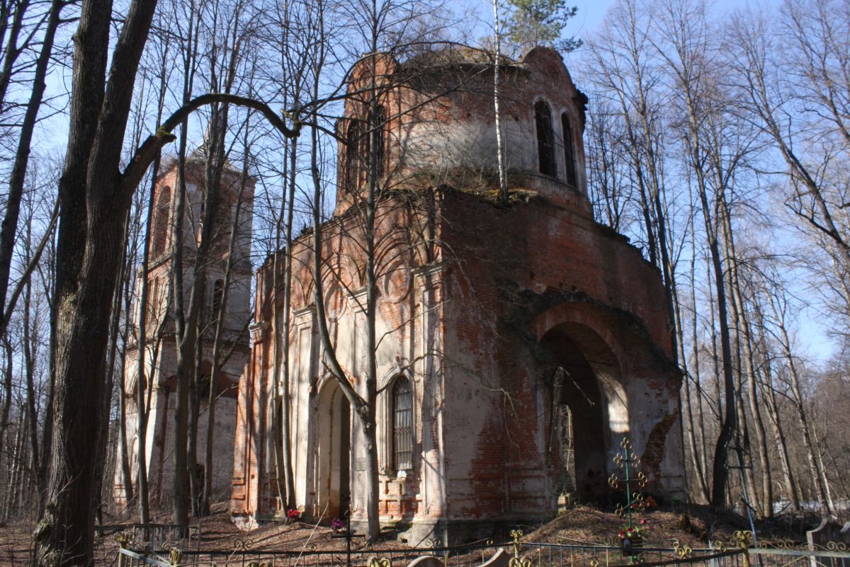 Церковь Николая Чудотворца, Недоходово, урочище (Юхновский район, Калужская область). фасады