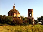 Церковь Владимирской иконы Божией Матери, Снято в августе 2004<br>, Зубово, Юхновский район, Калужская область