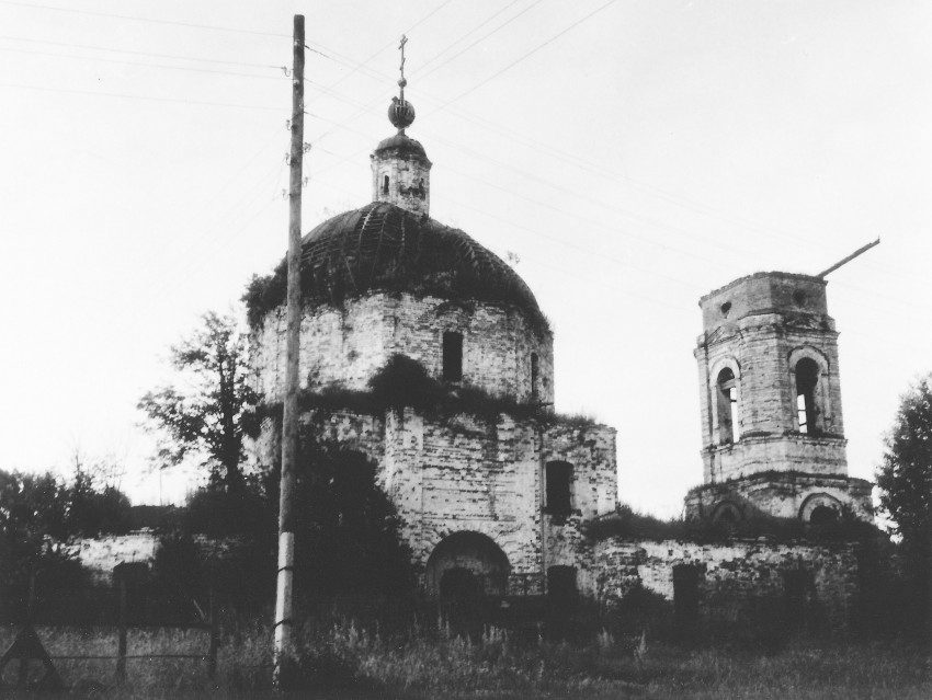 Зубово. Церковь Владимирской иконы Божией Матери. фасады