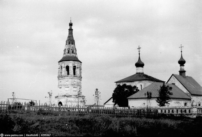 Кидекша. Борисоглебский монастырь. архивная фотография, Фото с сайта Фото 1960-х годов.