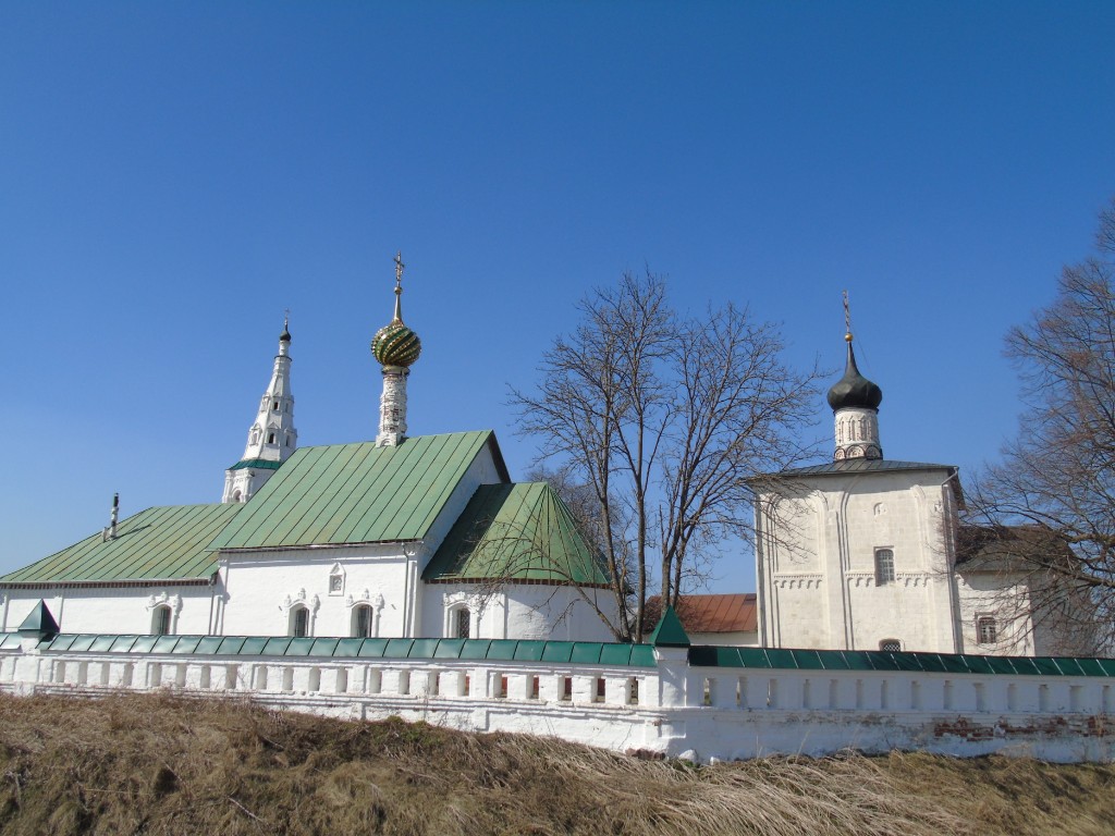 Владимирская область, Суздальский район, Кидекша. Борисоглебский монастырь, фотография. фасады
