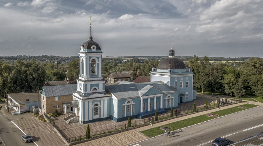 Церковь Смоленской иконы Божией Матери, Сухиничи (Сухиничский район, Калужская область). фасады