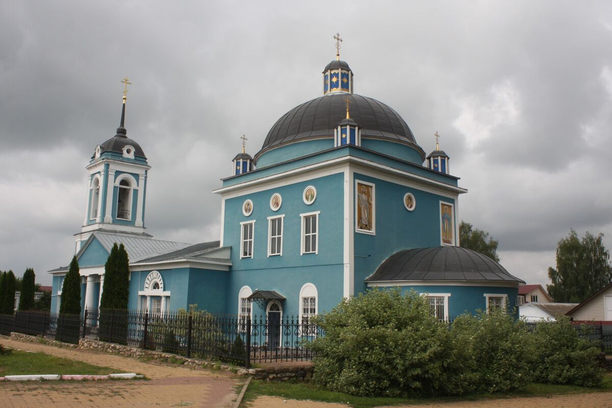Церковь Смоленской иконы Божией Матери, Сухиничи (Сухиничский район, Калужская область). фасады