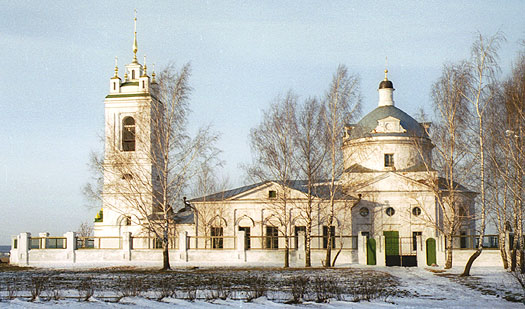 Церковь Казанской иконы Божией Матери, Константиново (Рыбновский район, Рязанская область). фасады