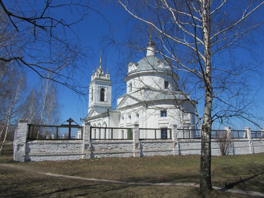 Константиново. Церковь Казанской иконы Божией Матери. фасады, вид с востока