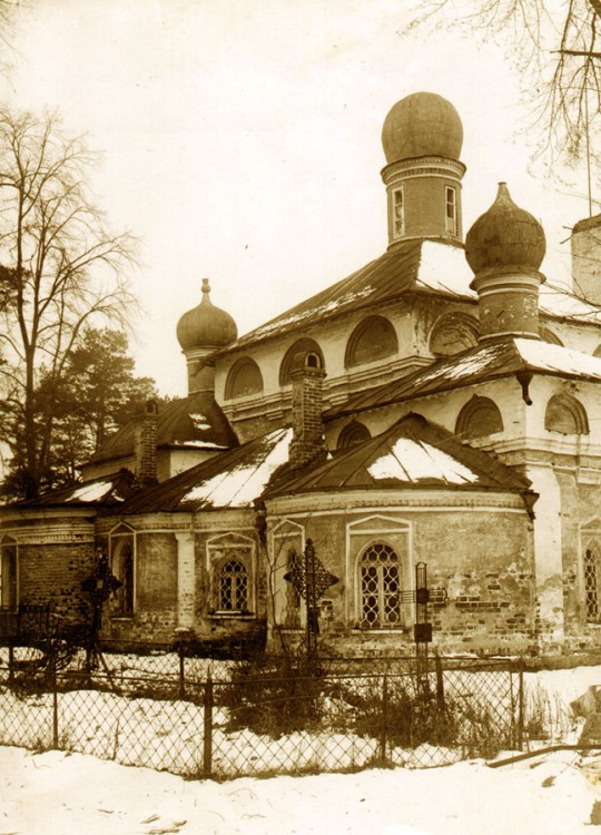 Архангельское. Церковь Михаила Архангела. архивная фотография, Фото 1928г.