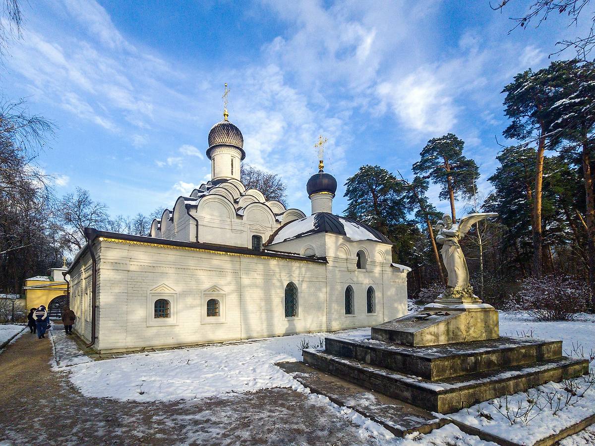 фасады. Церковь Михаила Архангела, Архангельское (Красногорский городской округ, Московская область)