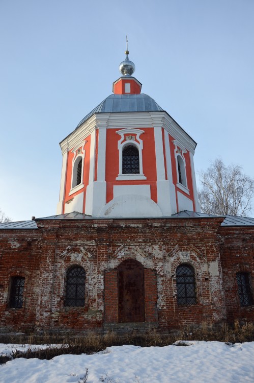 Спасское. Церковь Михаила Архангела. фасады