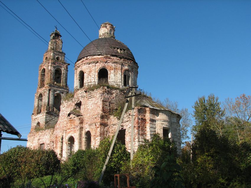 Церковь Воскресения Христова, Ладино (Новоржевский район, Псковская область). фасады