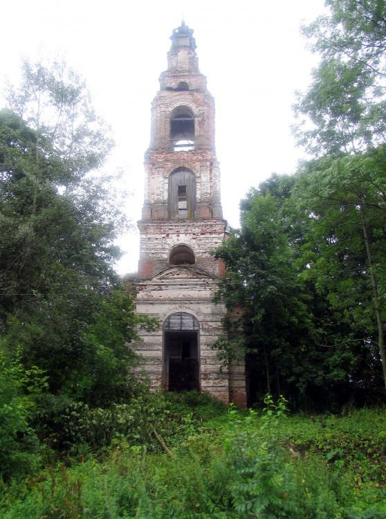 Церковь Воскресения Христова, Ладино (Новоржевский район, Псковская область). фасады, Колокольня