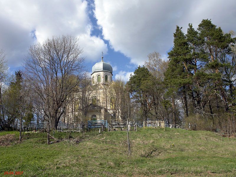 Руново. Церковь Покрова Пресвятой Богородицы. фасады