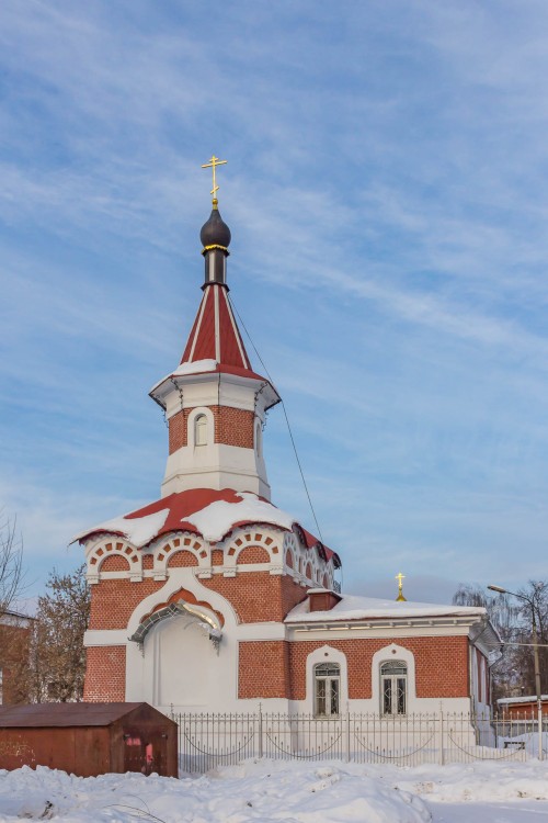 Церковь Ксении Петербургской, Орехово-Зуево (Орехово-Зуевский городской округ, Московская область). фасады, Вид с запада