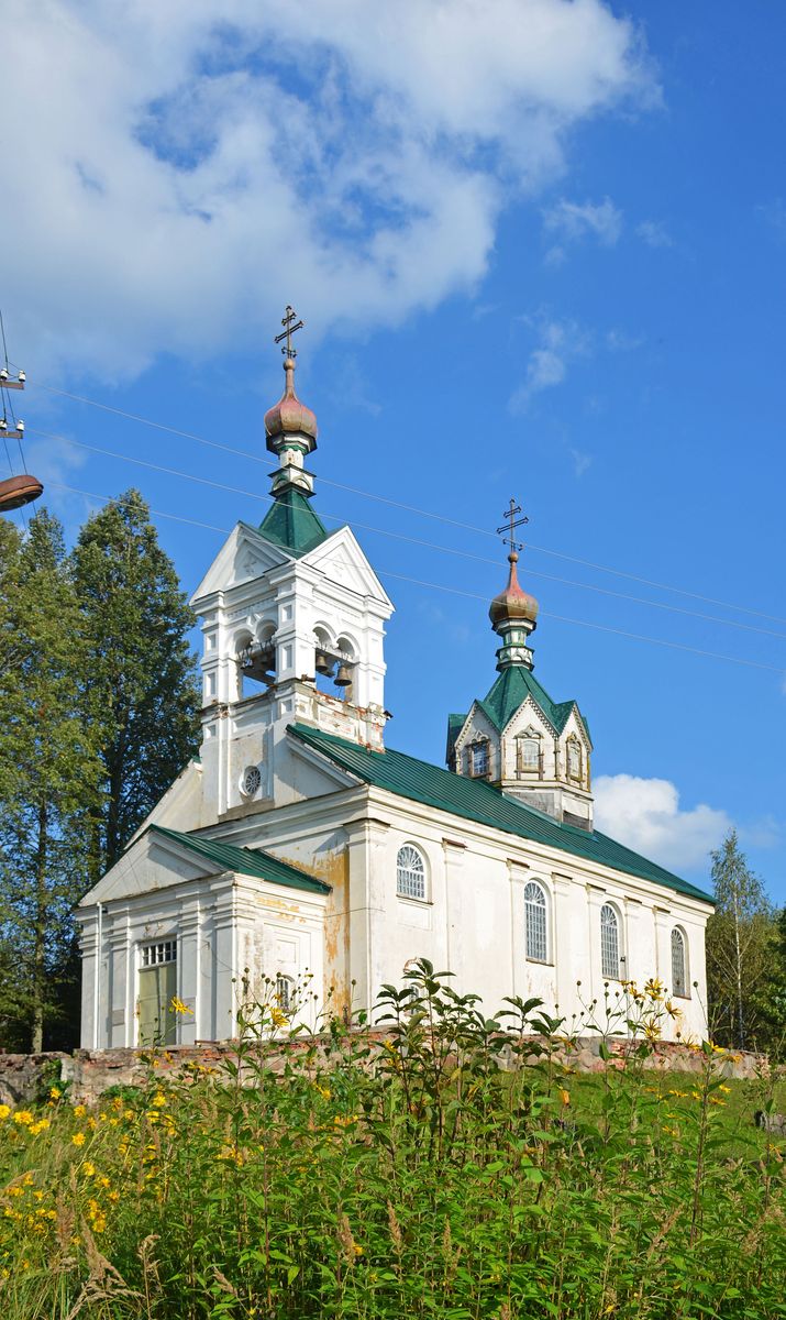 Церковь Николая Чудотворца, Зародище (Себежский район, Псковская область). фасады