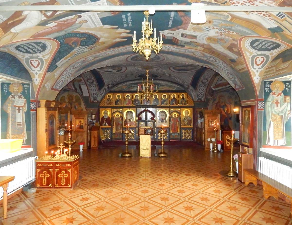 Церковь Сошествия Святого Духа в Старо-Никольском, Первомайское (Троицкий административный округ (ТАО), г. Москва). интерьер и убранство