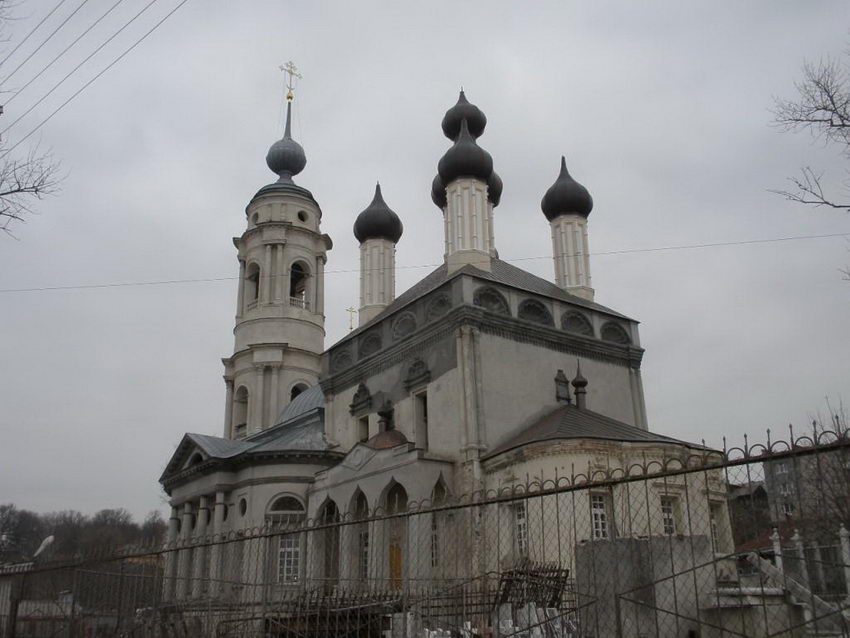 Калуга. Церковь Спаса Преображения на подоле. фасады, Вид с юго-востока