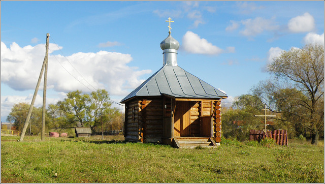 Часовня Галатской иконы Божией Матери, Ельтесуново (Собинский район, Владимирская область). фасады, Вид с запада