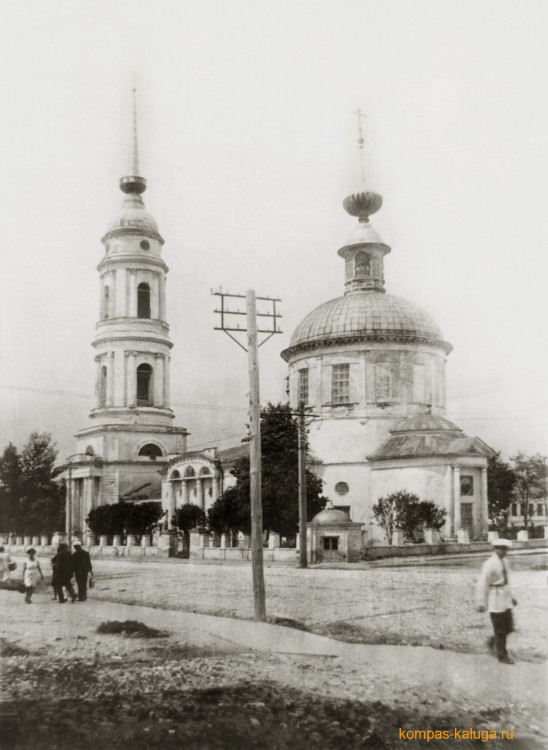 Церковь Жён-мироносиц, Калуга (Калуга, город, Калужская область). архивная фотография, Фото начала 20 века (источник - http://kompas-kaluga.ru/historyitem/12989/)