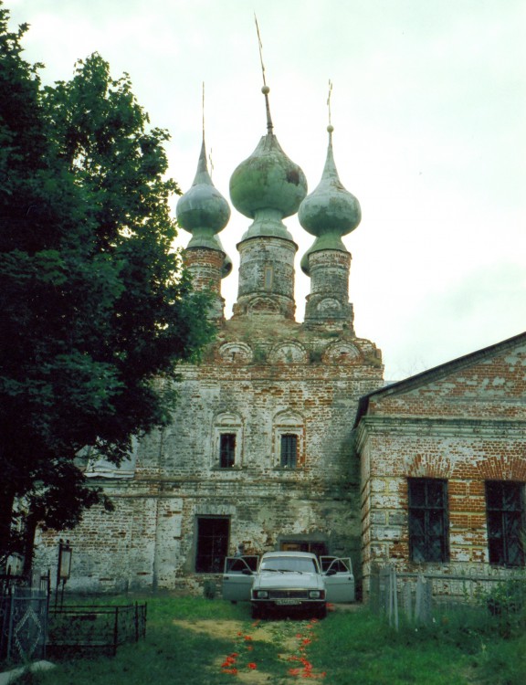 Бабаево. Церковь Михаила Архангела. фасады, северный фасад.основной объём