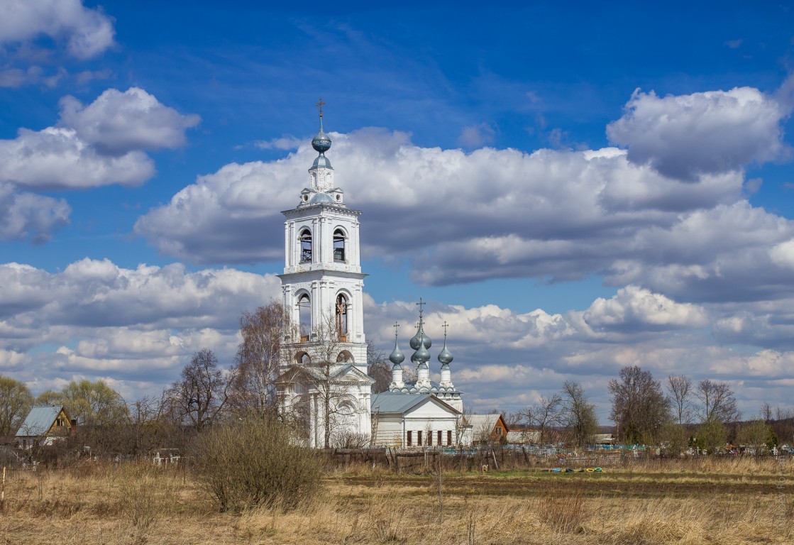 Село архангел владимирская область. Церковь в Бабаево Владимирская область.