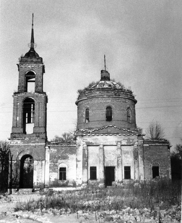 Церковь Спаса Нерукотворного Образа, Утешево (Бабынинский район, Калужская область). фасады