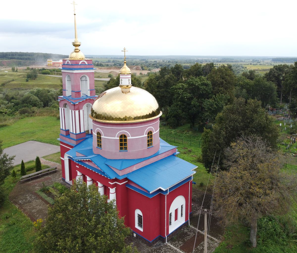 Церковь Спаса Нерукотворного Образа, Утешево (Бабынинский район, Калужская область). фасады