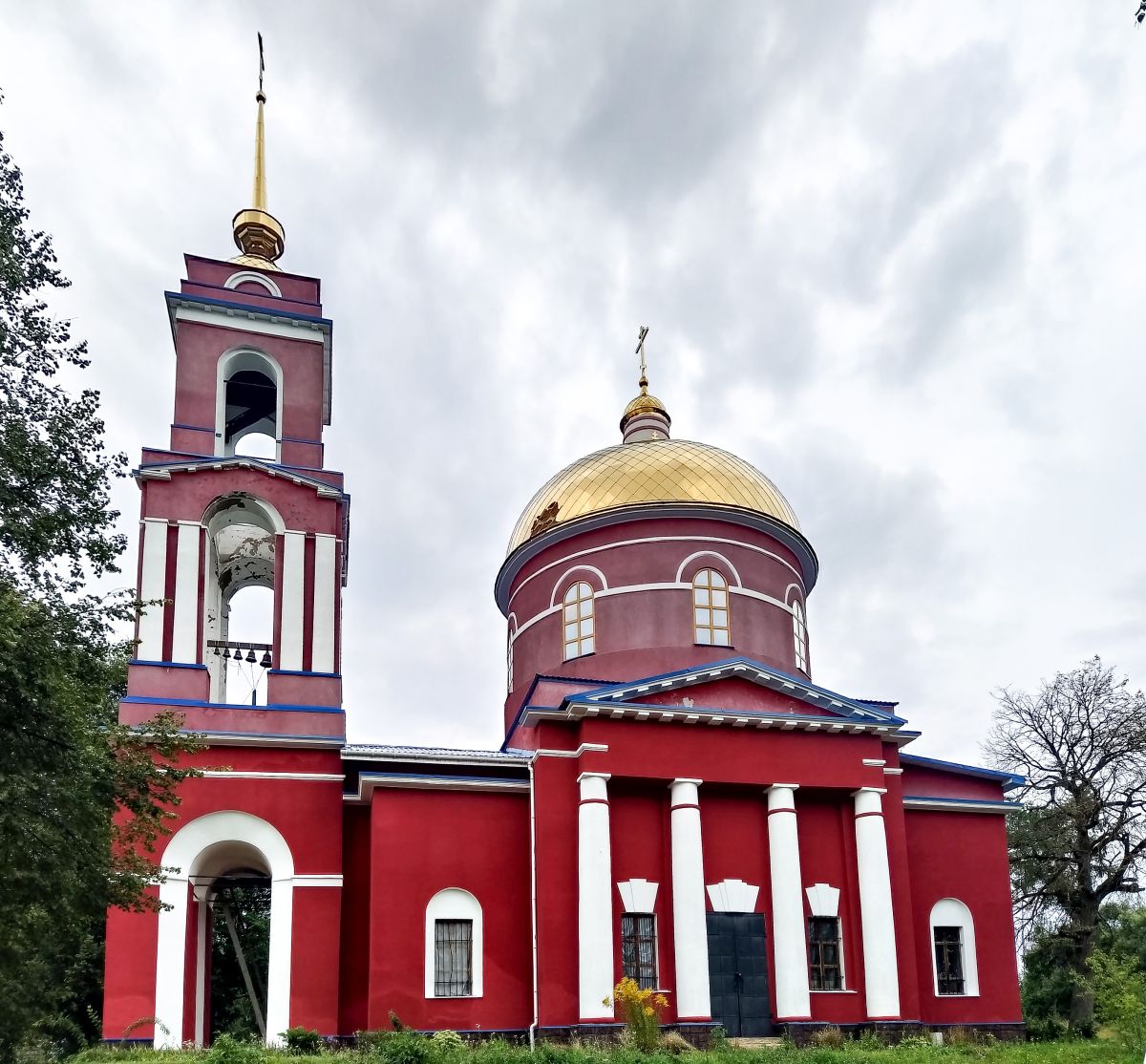 Церковь Спаса Нерукотворного Образа, Утешево (Бабынинский район, Калужская область). фасады