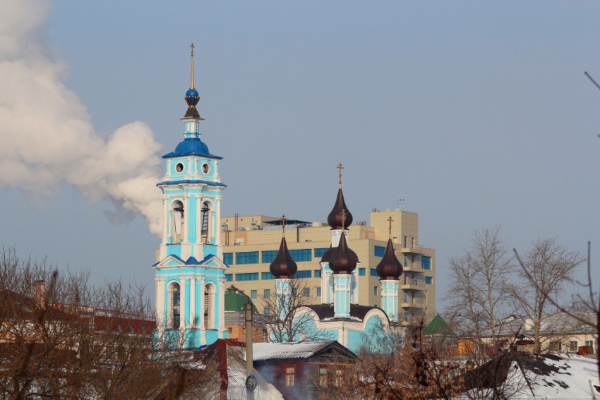Церковь Успения Пресвятой Богородицы, Калуга (Калуга, город, Калужская область). дополнительная информация, Вид с юго-запада