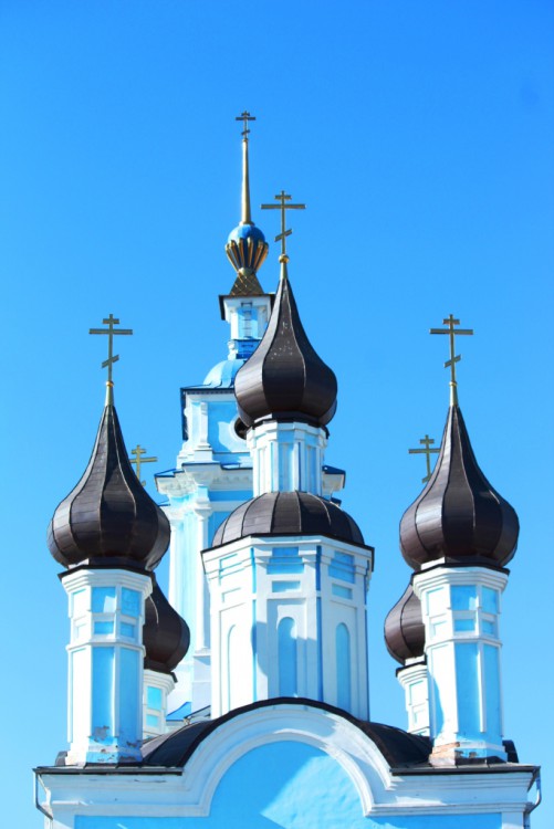 Церковь Успения Пресвятой Богородицы, Калуга (Калуга, город, Калужская область). архитектурные детали, Завершение храма
