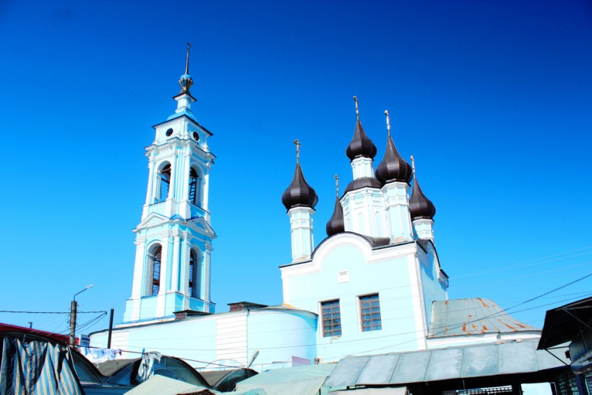 Калуга. Церковь Успения Пресвятой Богородицы. архитектурные детали, Вид с юго-востока