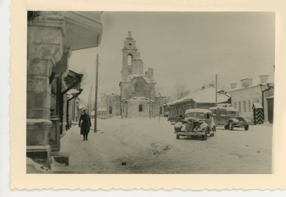 Калуга. Церковь Успения Пресвятой Богородицы. архивная фотография, Фото 1941 г. с аукциона e-bay.de