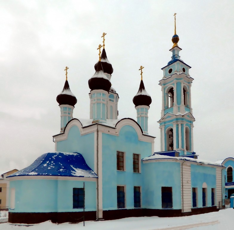 Калуга. Церковь Успения Пресвятой Богородицы. фасады