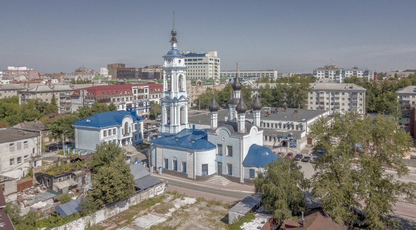 Калуга. Церковь Успения Пресвятой Богородицы. фасады