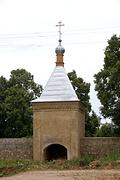 Георгиевский монастырь, Одна из башен<br>, Искра, Мещовский район, Калужская область