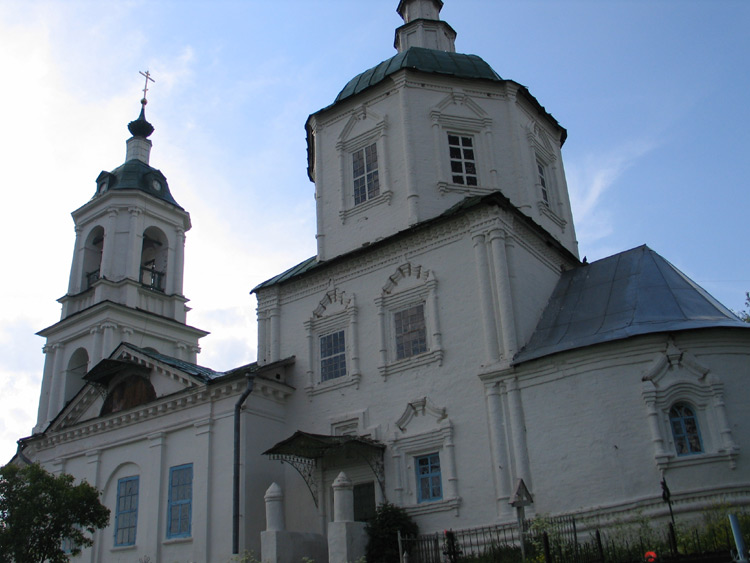 Церковь Рождества Пресвятой Богородицы в Роще, Боровск (Боровский район, Калужская область). фасады