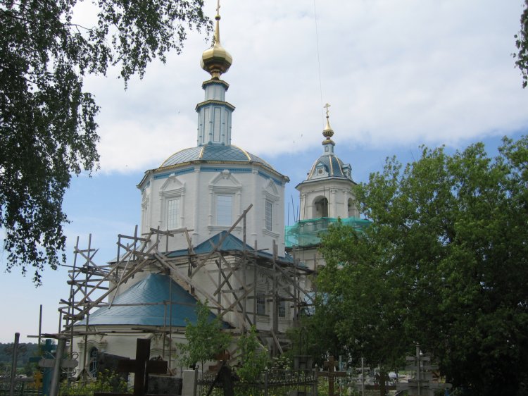 Церковь Рождества Пресвятой Богородицы в Роще, Боровск (Боровский район, Калужская область). фасады
